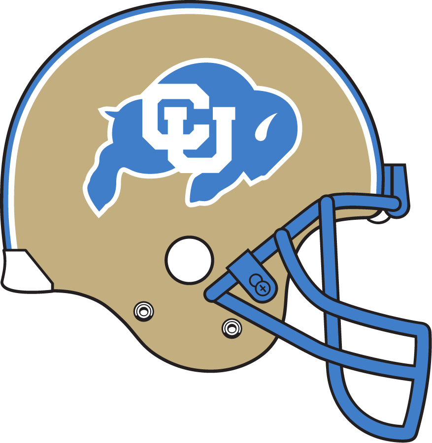 Colorado Buffaloes 1982-1984 Helmet diy iron on heat transfer